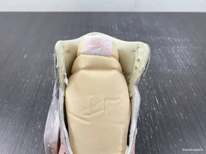 MaikeSneakers FD2596-600 Pink Jordan Washed High OG (Women's) 1 Air Retro 0506